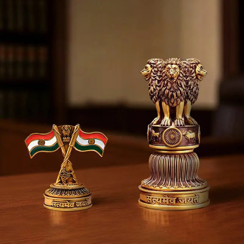 Ashok Stambh and Indian National Flag Combo Artarium